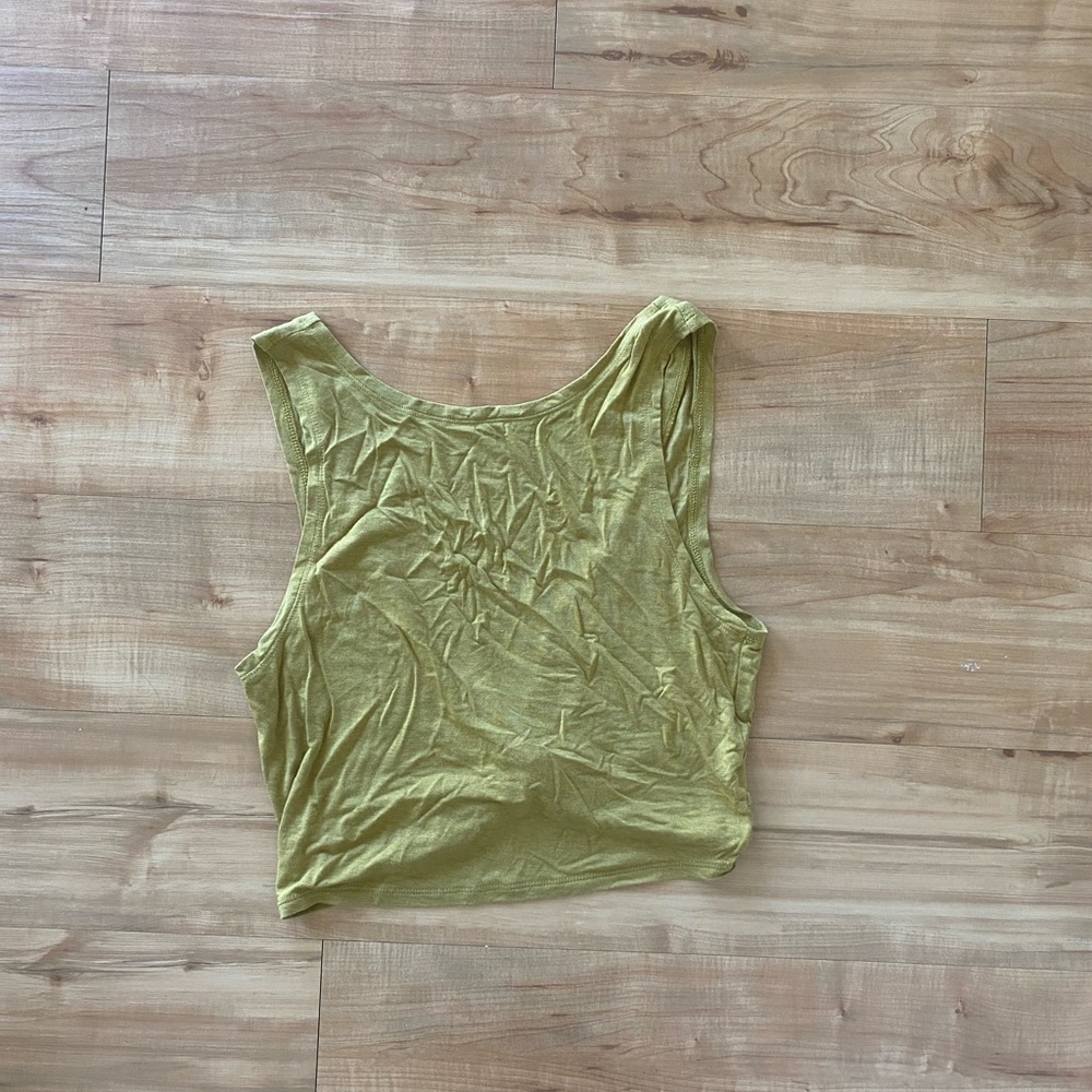Mustard yellow Offline tank